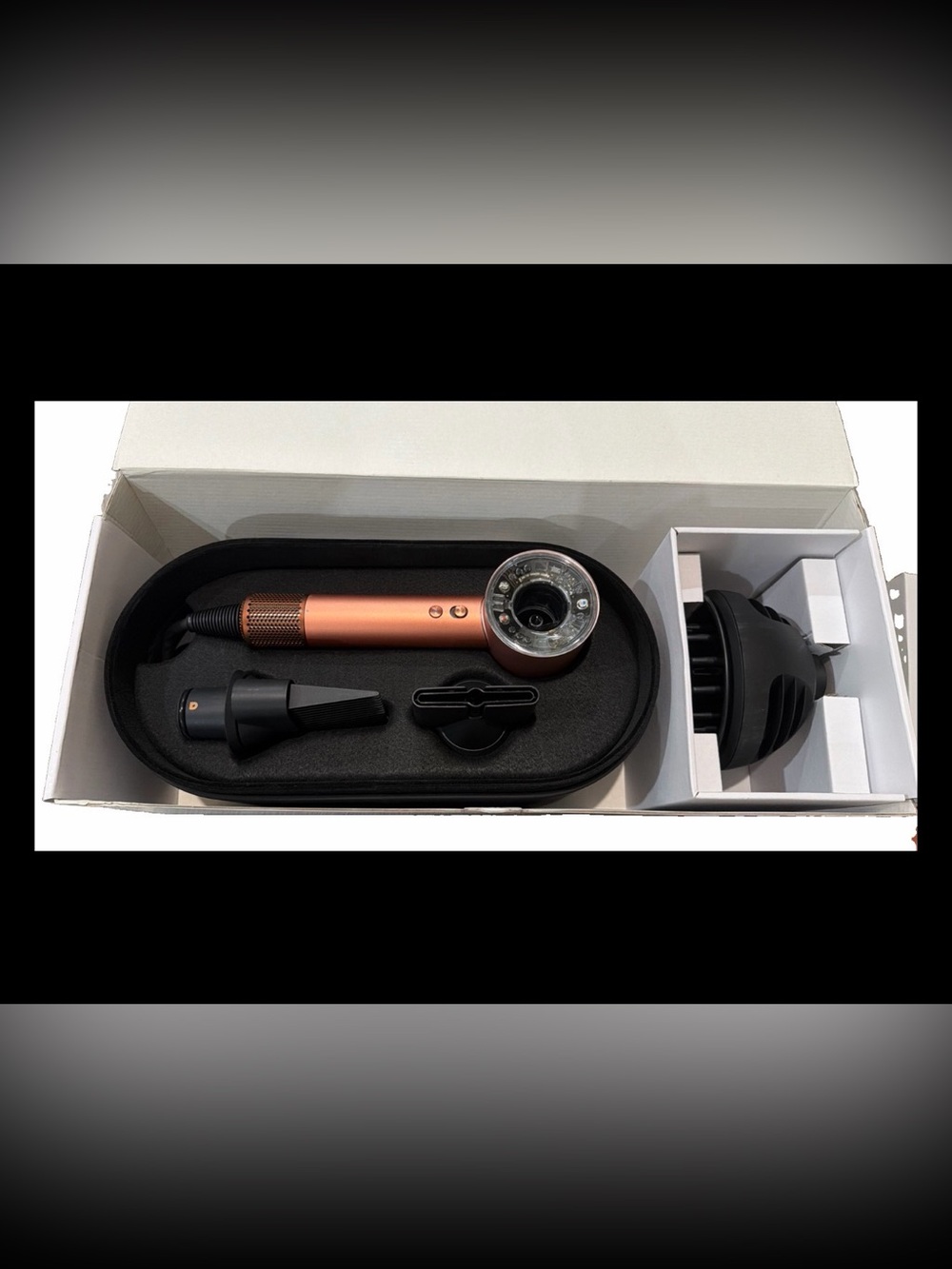 Dyson Supersonic Nural Hair Dryer | Amber Silk | NOB TESTED